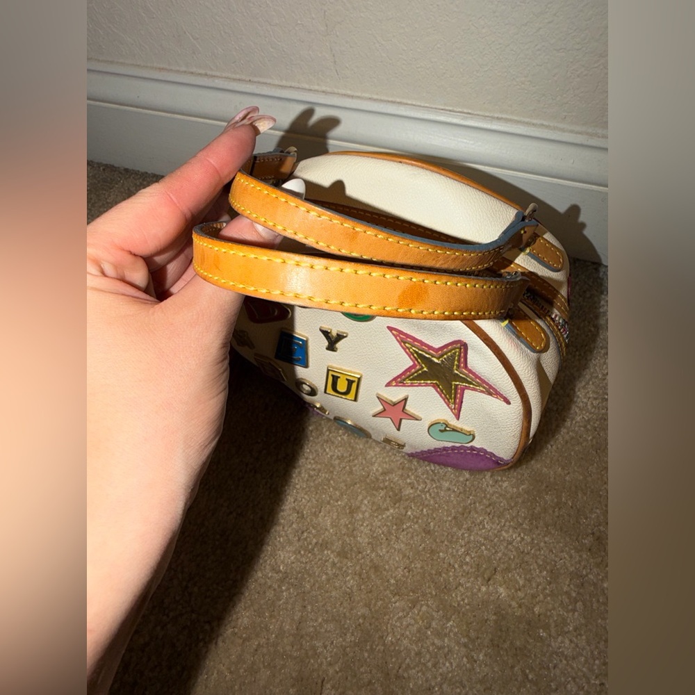 Rare Vintage Y2K Limited Ed. Dooney & Bourke x Lindsey Lohan Collab, IT BAG - Picture 9 of 14